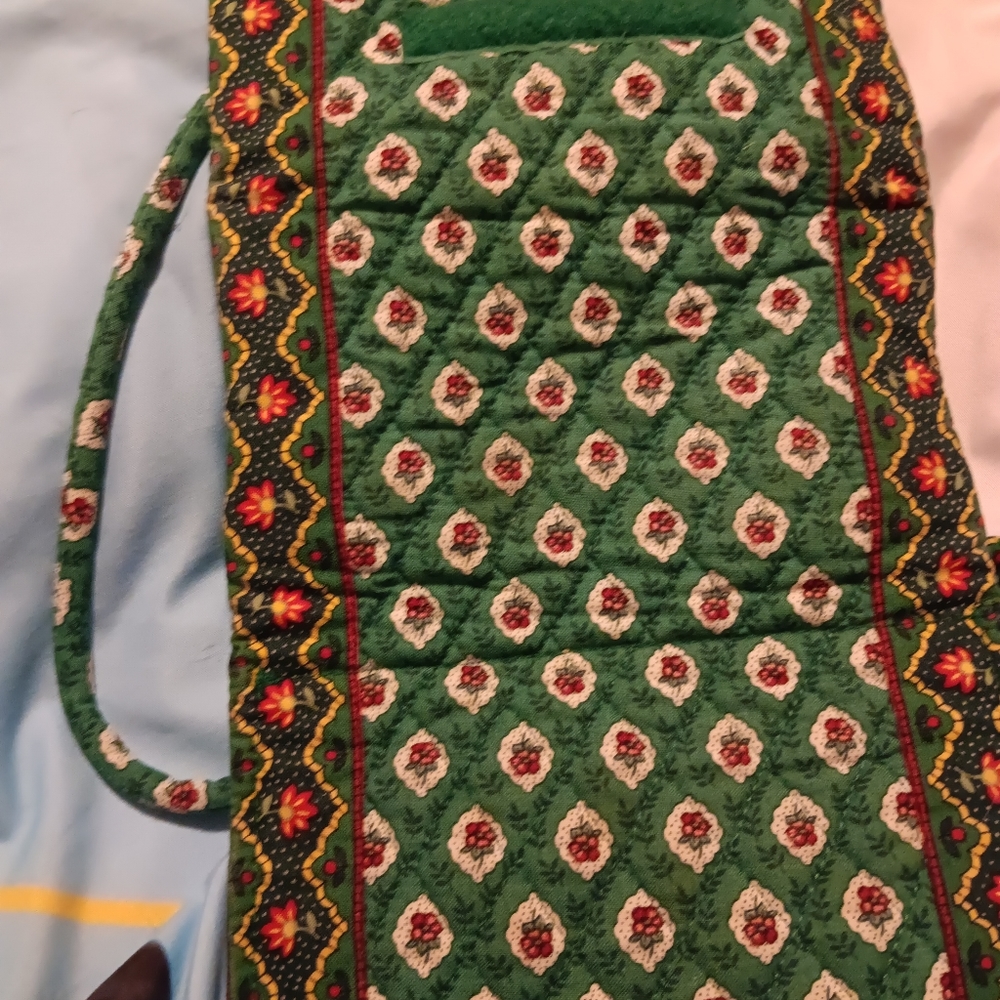 Vintage Vera Bradley Greenfield Crossbody Wallet Bag Brand